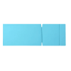 52005.00CUSH-BLU (2PCS) SALEM Outdoor Chaise Lounge Cushion (Without Chaise Lounge)