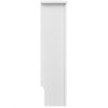 Radiator Cover White MDF 67.7"