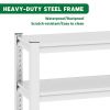 40-50 Gallon Fish Tank Stand - Metal Aquarium Stand, 31.5 "L x 18 "W x 34"H Adjustable Heavy Duty Reptile Tank Stand