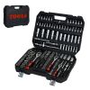 Tool Set - Socket and Ratchet Wrench Toolbox, 171pcs Tool Box, Universal Home Car Repair Tool Set for Men and, Perfect for Homeowners, DIY Enthusiasts