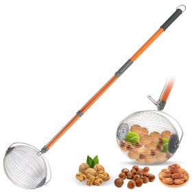 53inch, Orange, Fruit Picker Splicing Rod Tool (Color: Orange)